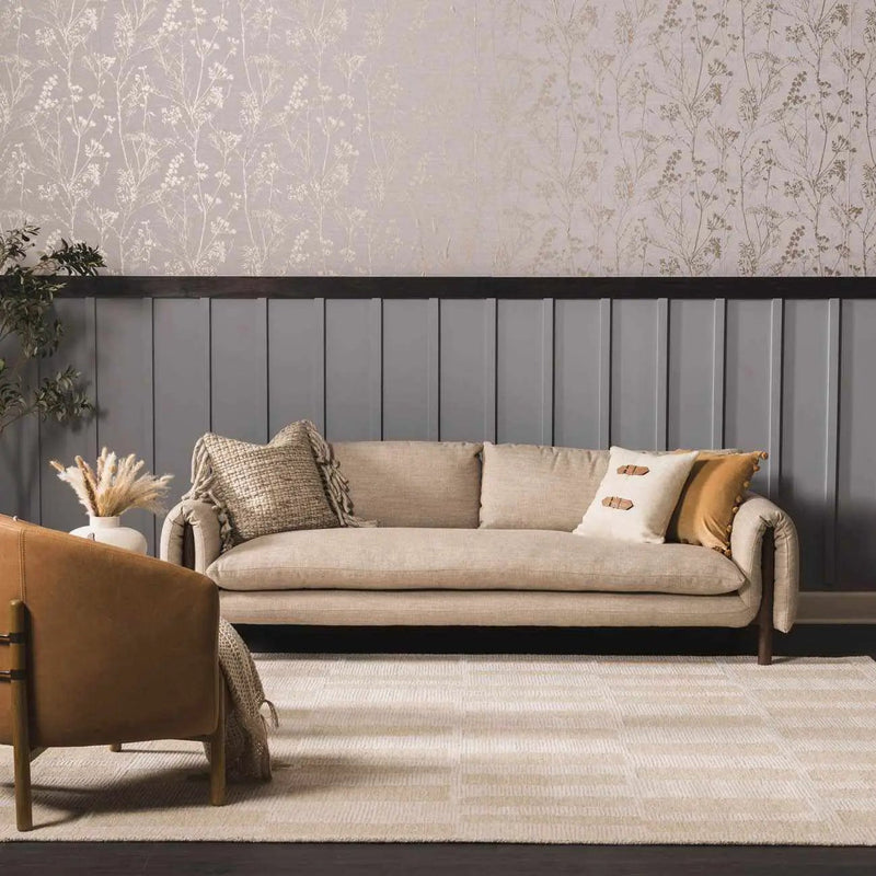 Teige Light Silver Area Rug by Boutique Rugs