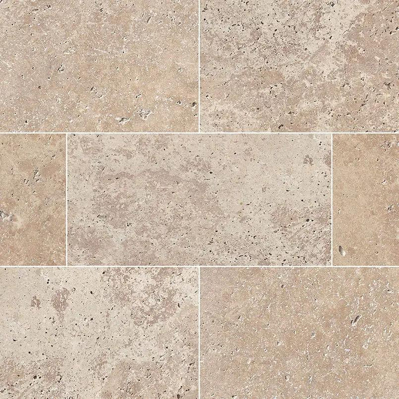 Tuscany Walnut Travertine Tiles 12x24 by MSI Surfaces