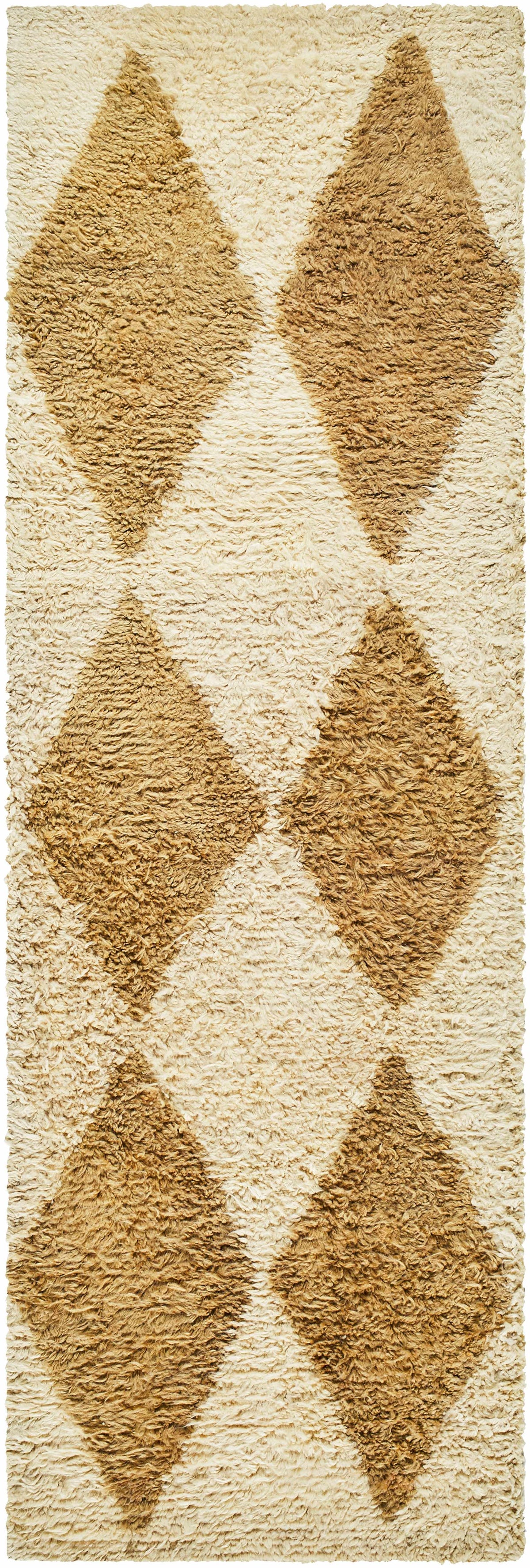 Tivka Diamond Checkered Wool Rug, photo 10 of 17