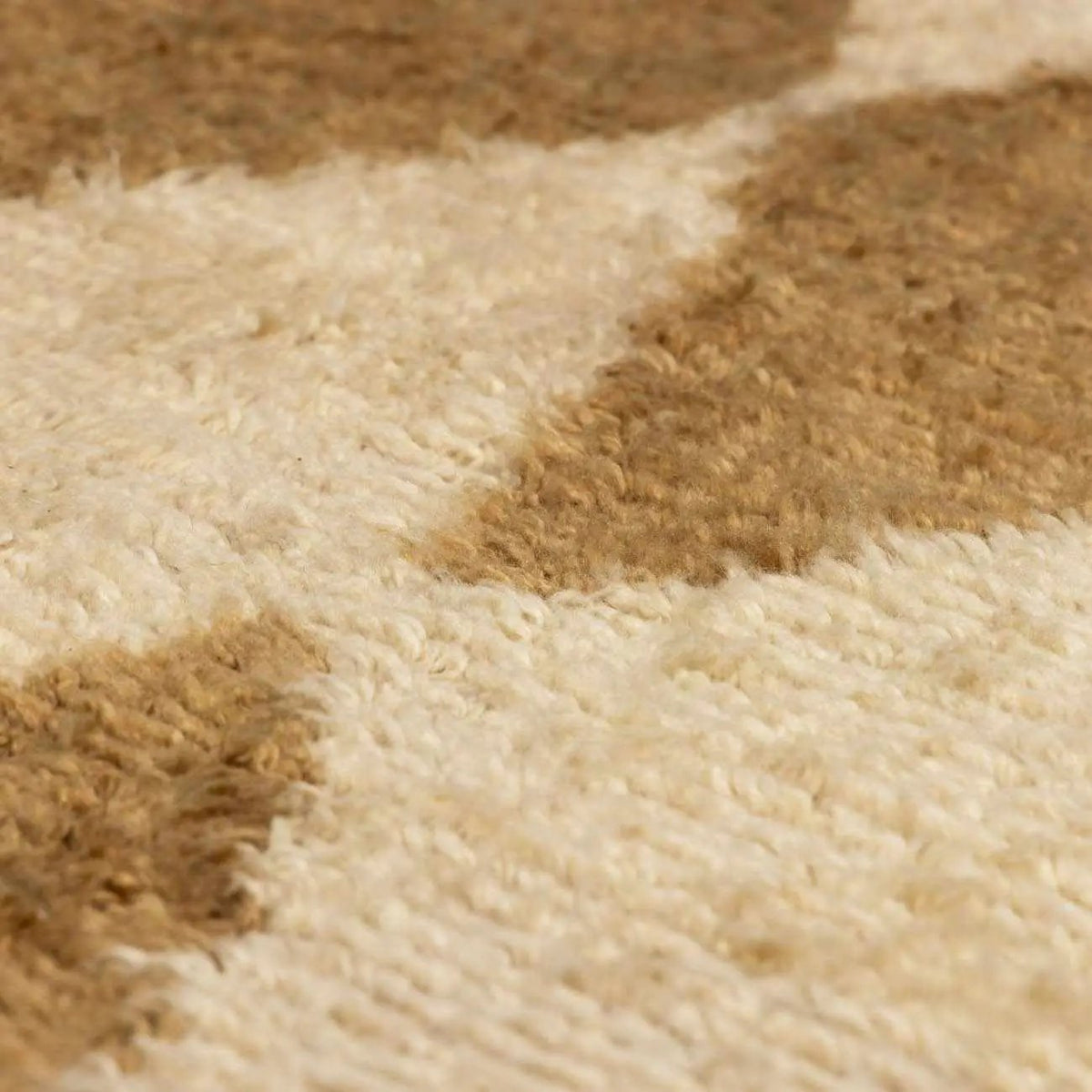 Tivka Diamond Checkered Wool Rug, photo 15 of 17