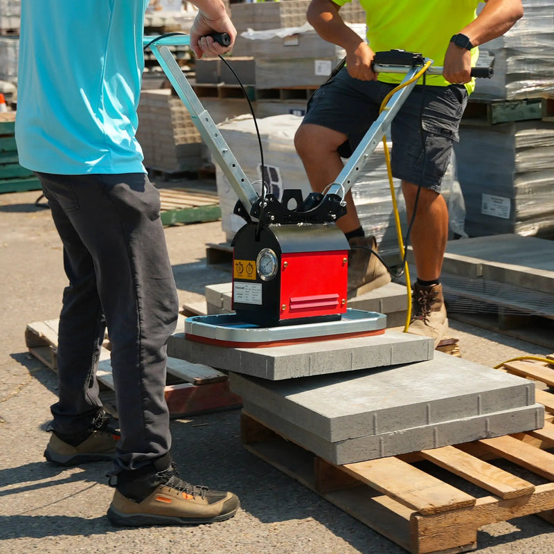 Tomahawk 440 lb Electric Paver Slab Vacuum Lifter 1200W for Hardscaping, Concrete, and Stone Placement by Tomahawk Power