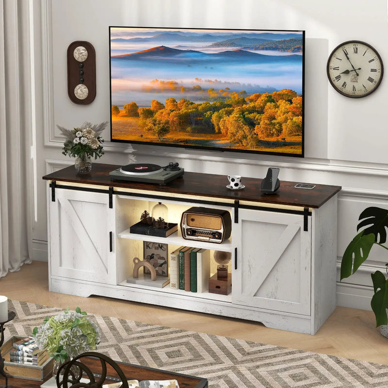 TV Stand for 65 Inch TVs Media Console Table for Living Room by DirectDeals