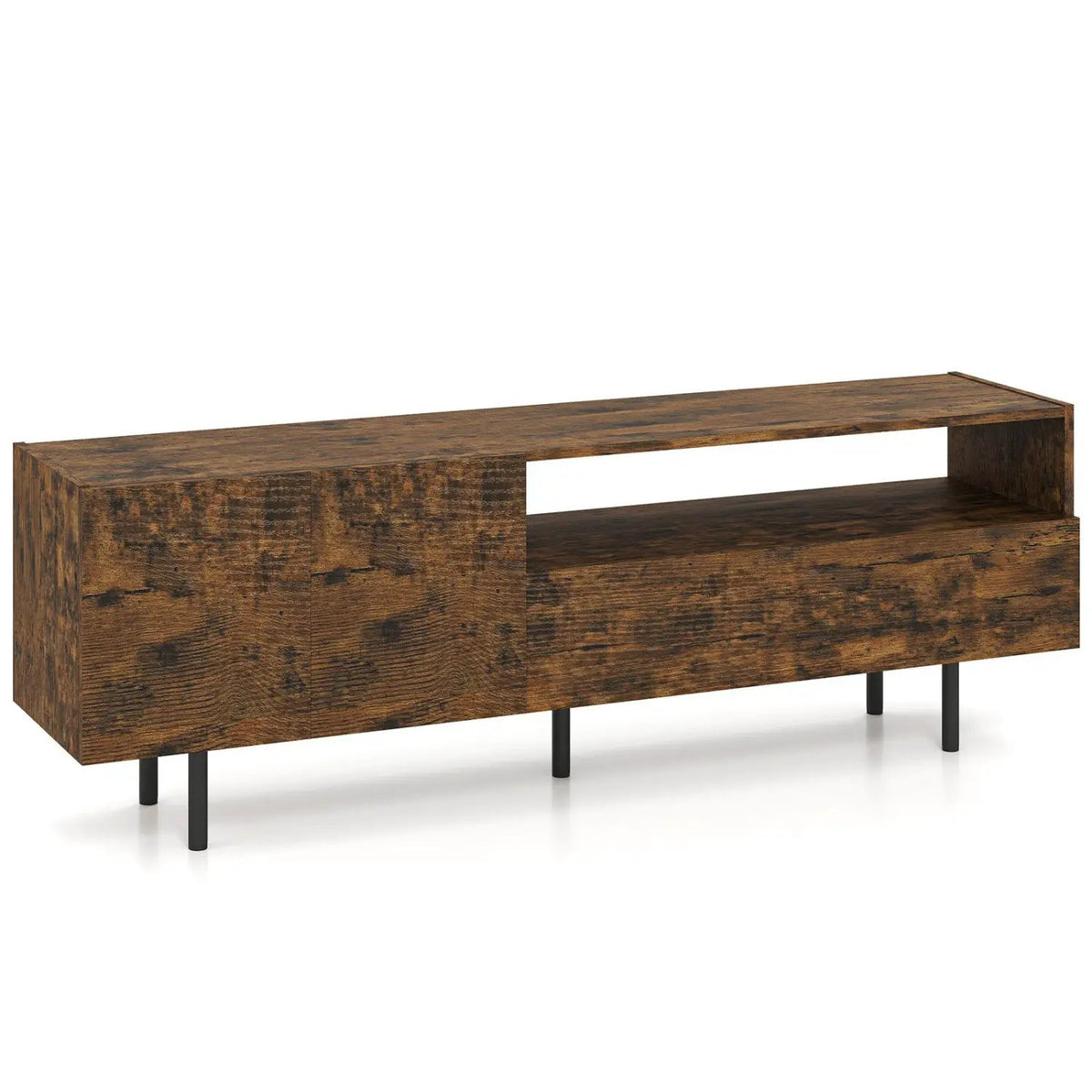TV Stand for TVs up to 70" with Storage Cabinet and Metal Legs, photo 11 of 16
