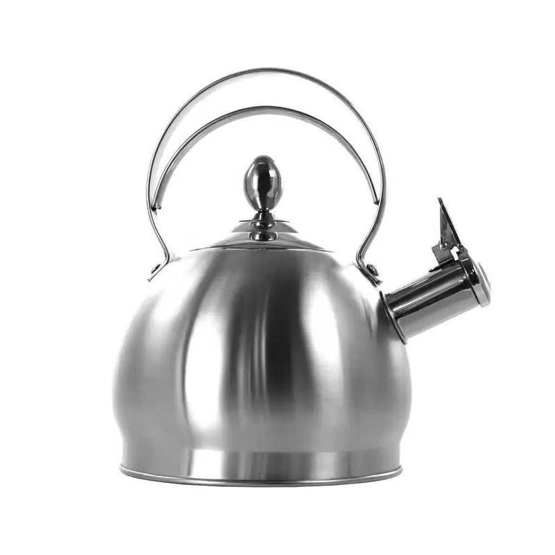 3 Quart Stainless Steel Whistling Teapot Kettle with Flip Spout and Lid by HomePacific