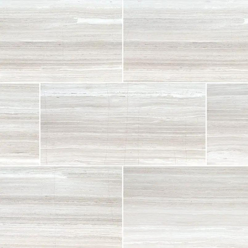 White Oak Honed Marble Tiles 18x36 by MSI Surfaces