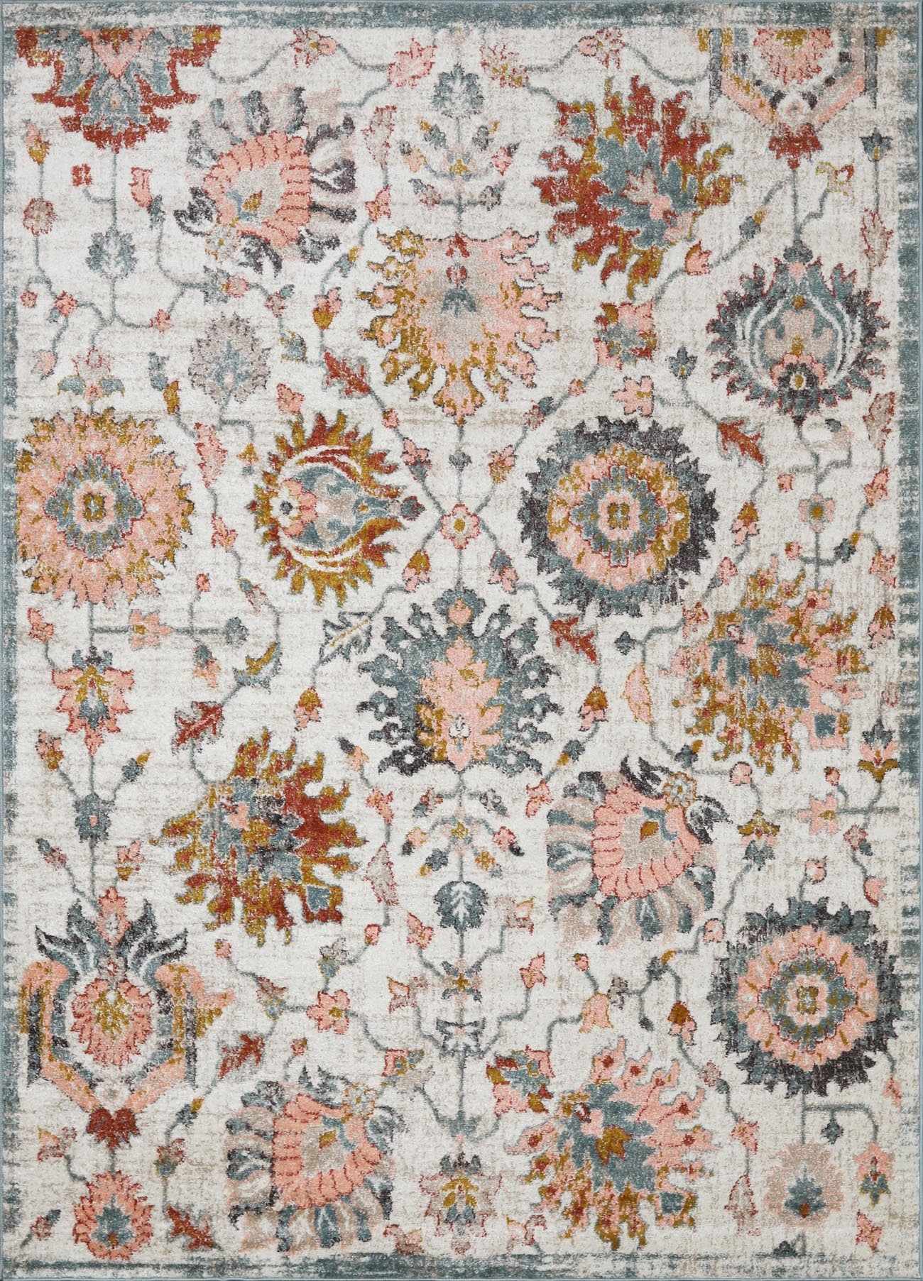 Twilight Floral Area Rug by Boutique Rugs