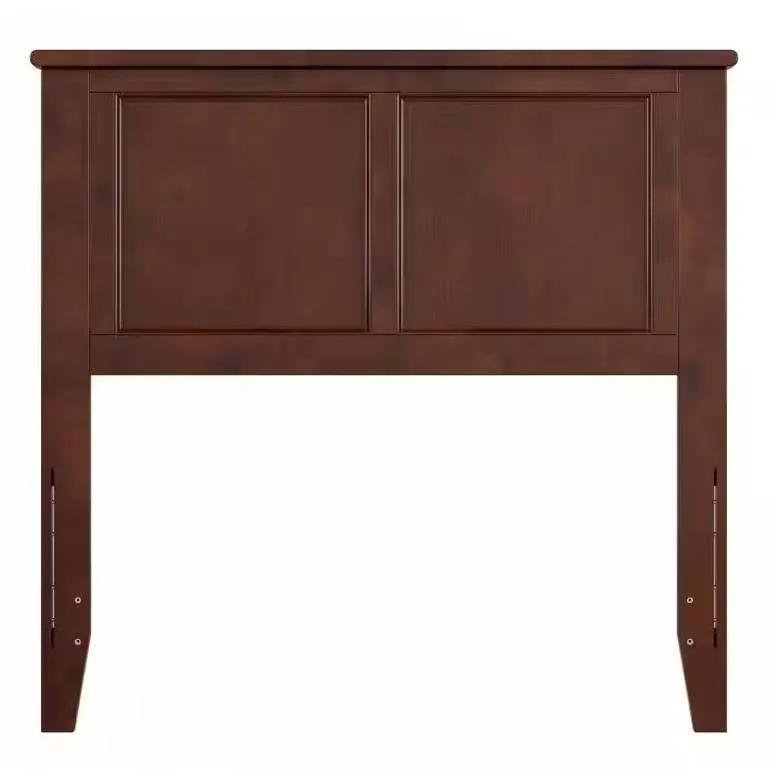 Twin size Traditional Style Headboard in Walnut Wood Finish by HomePacific