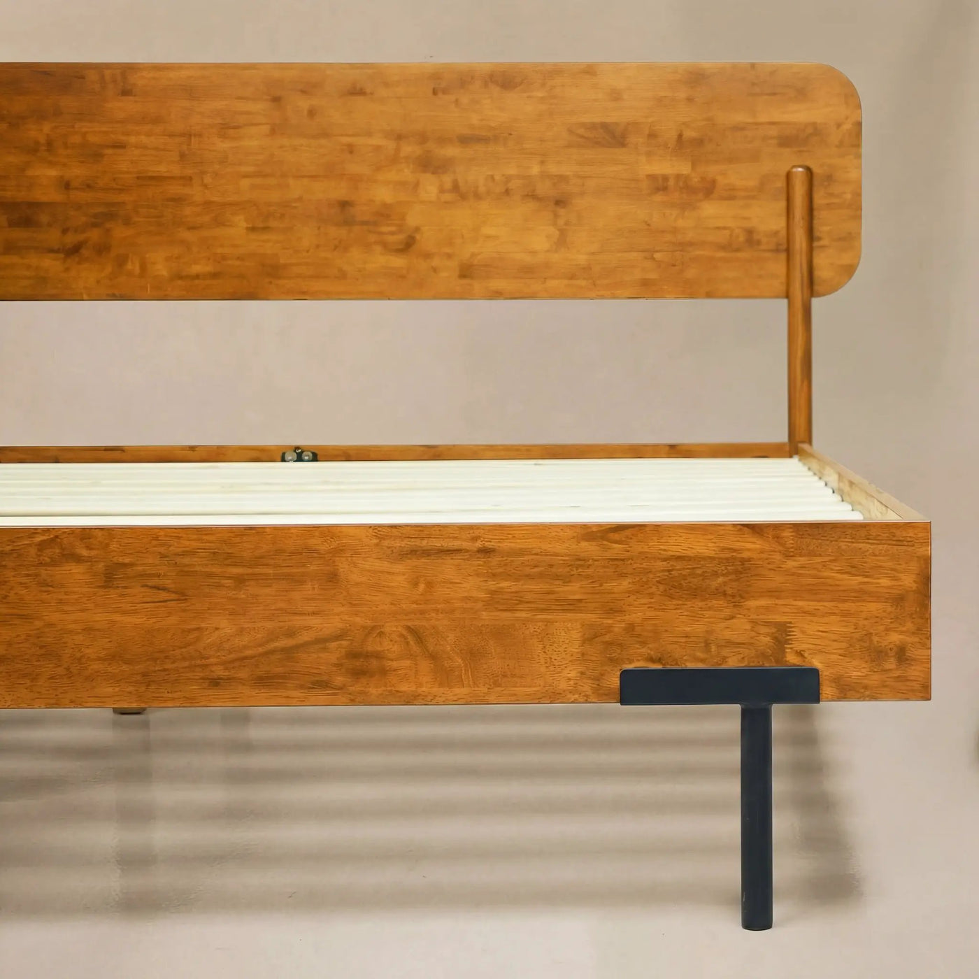 Frida Solid Wood Bed Frame by Megsu