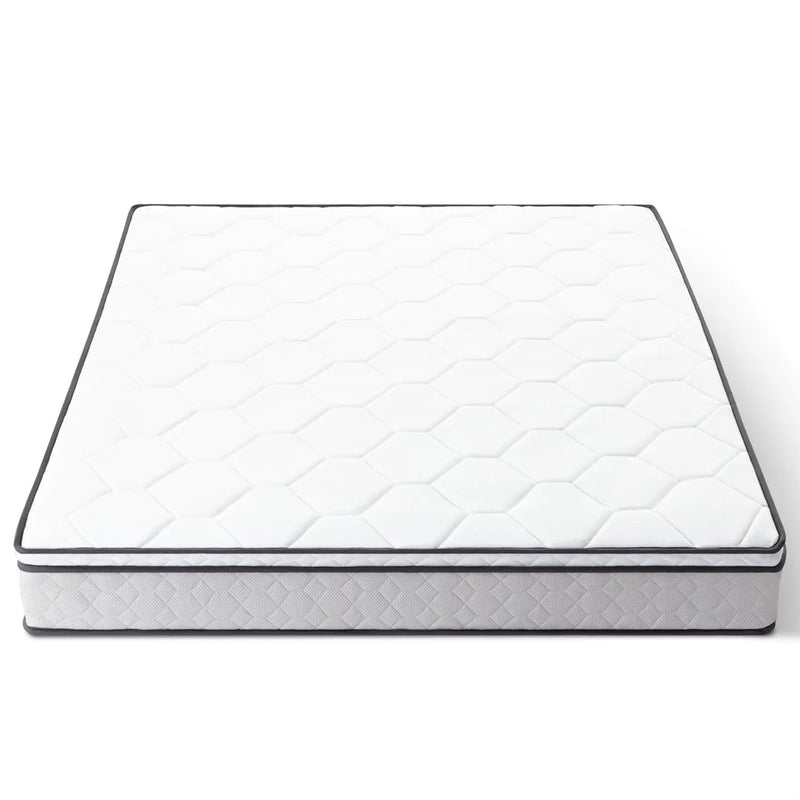 Twin size 8-inch Plush Memory Foam Innerspring Hybrid Mattress by HomePacific