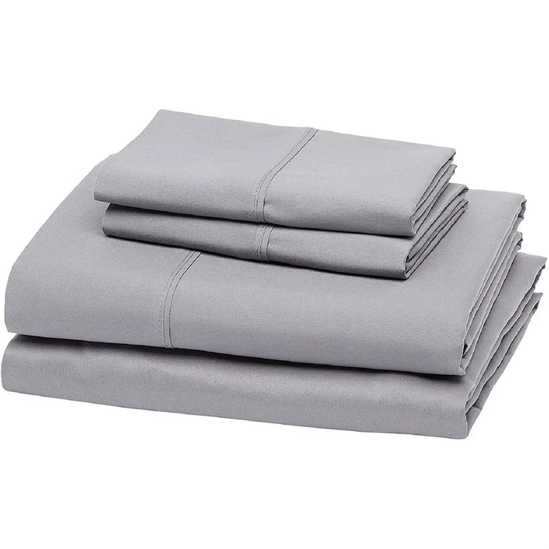 Twin size Silver Grey 100-Percent Egyptian Cotton 1000 Thread Count Sheet Set by HomePacific