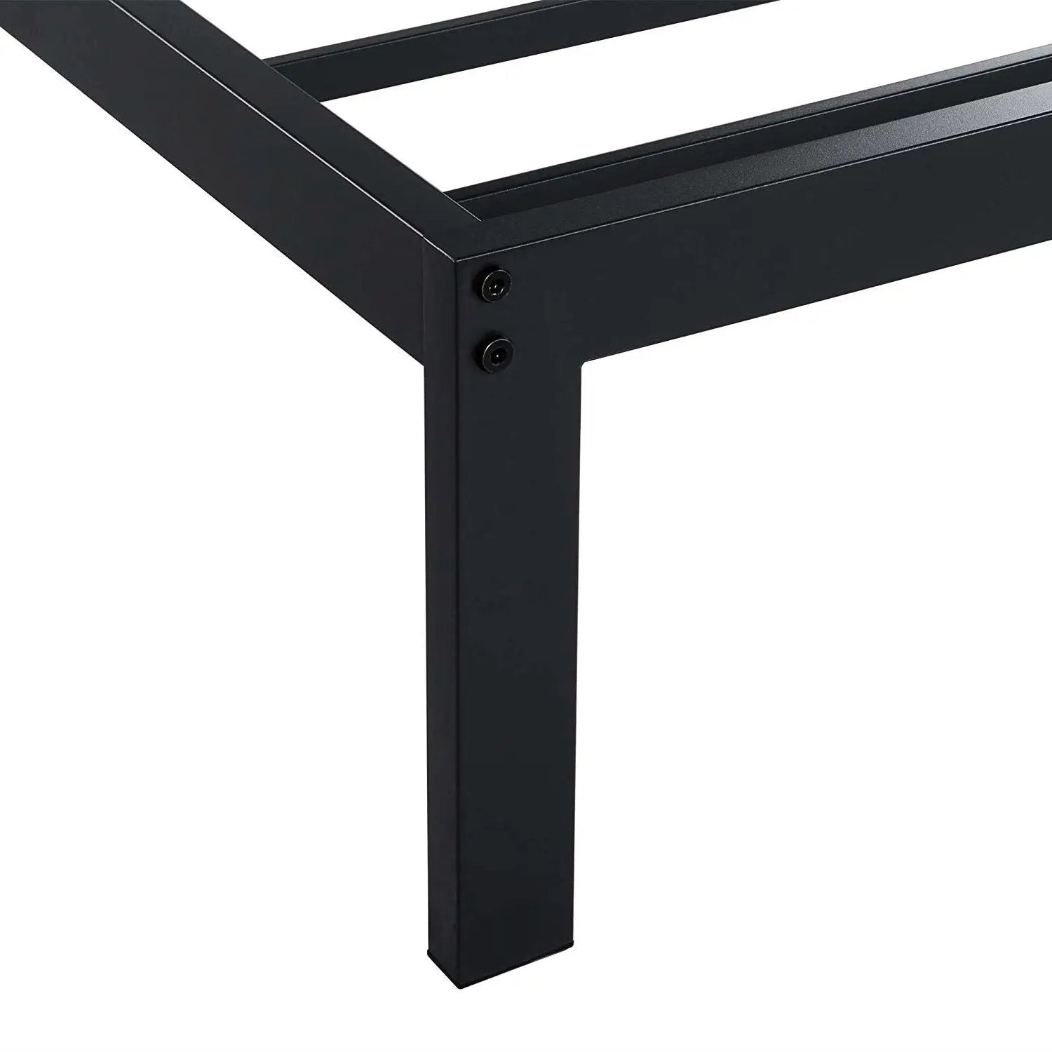 Twin size 16-inch High Heavy Duty Metal Platform Bed Frame by HomePacific
