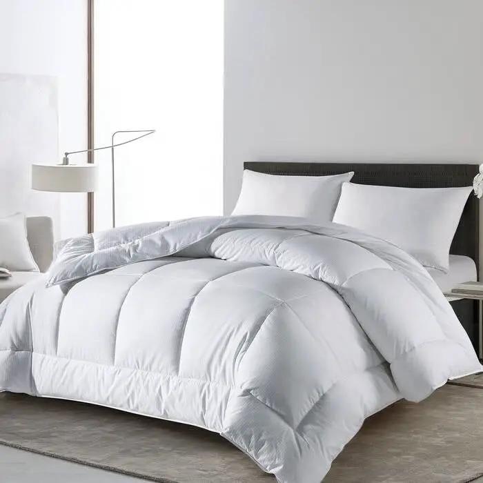 Twin Size All Seasons Soft White Polyester Down Alternative Comforter by HomePacific