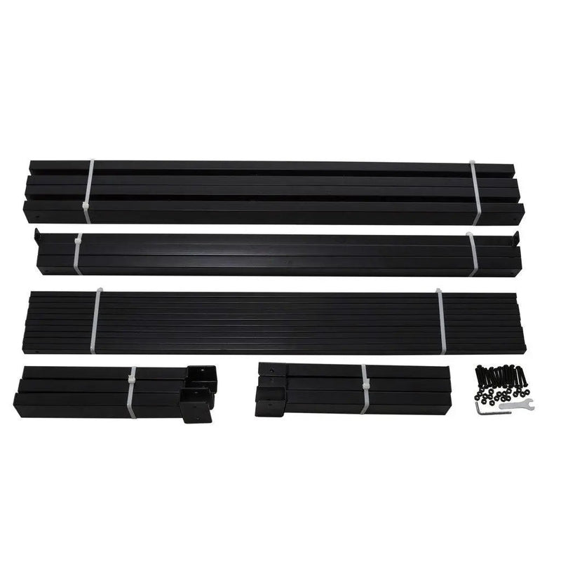 Twin XL Study Black Metal Platform Bed Frame - No Box-Springs Needed by HomePacific