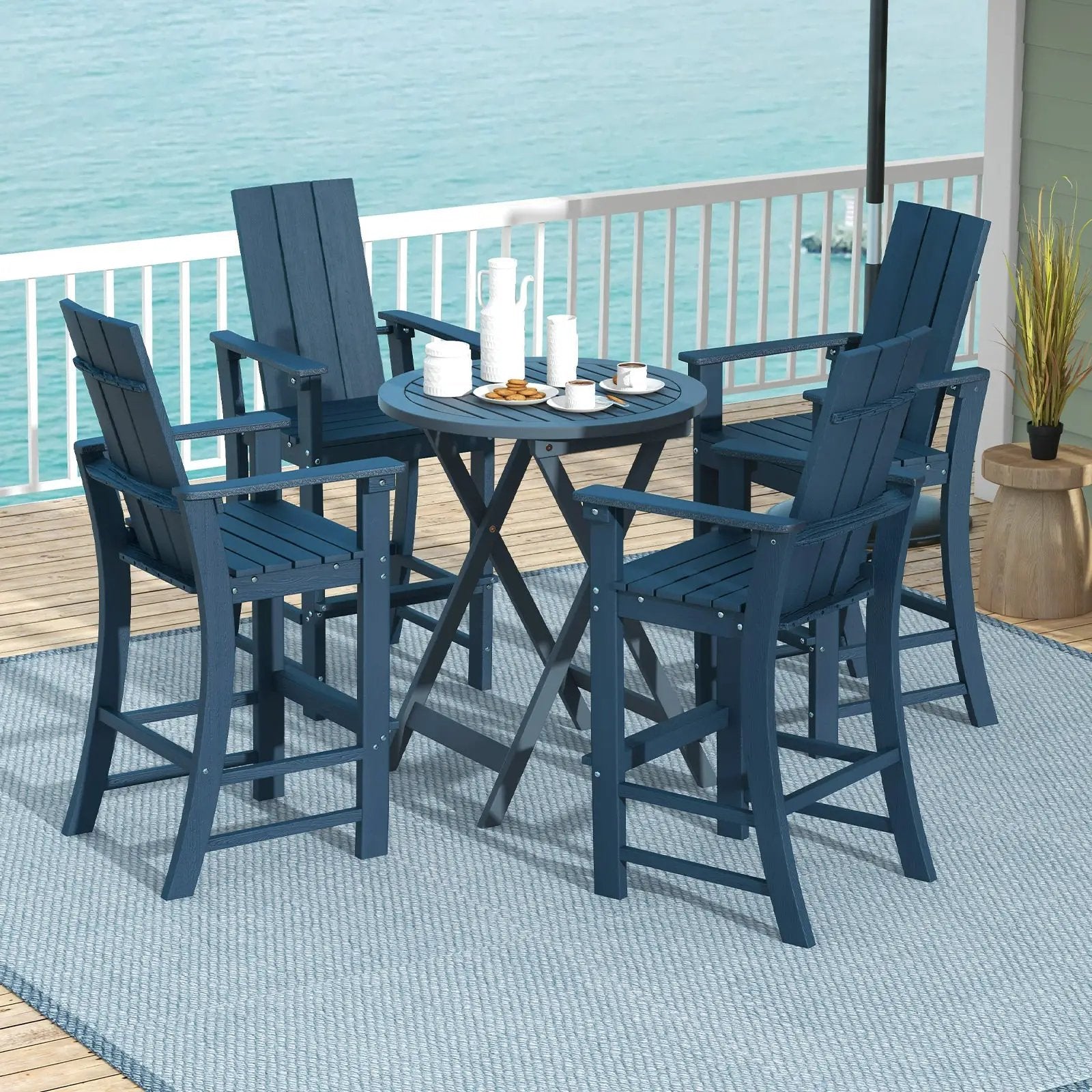 Set of 2 Fabric Upholstered Dining Chairs with Nailhead by DirectDeals