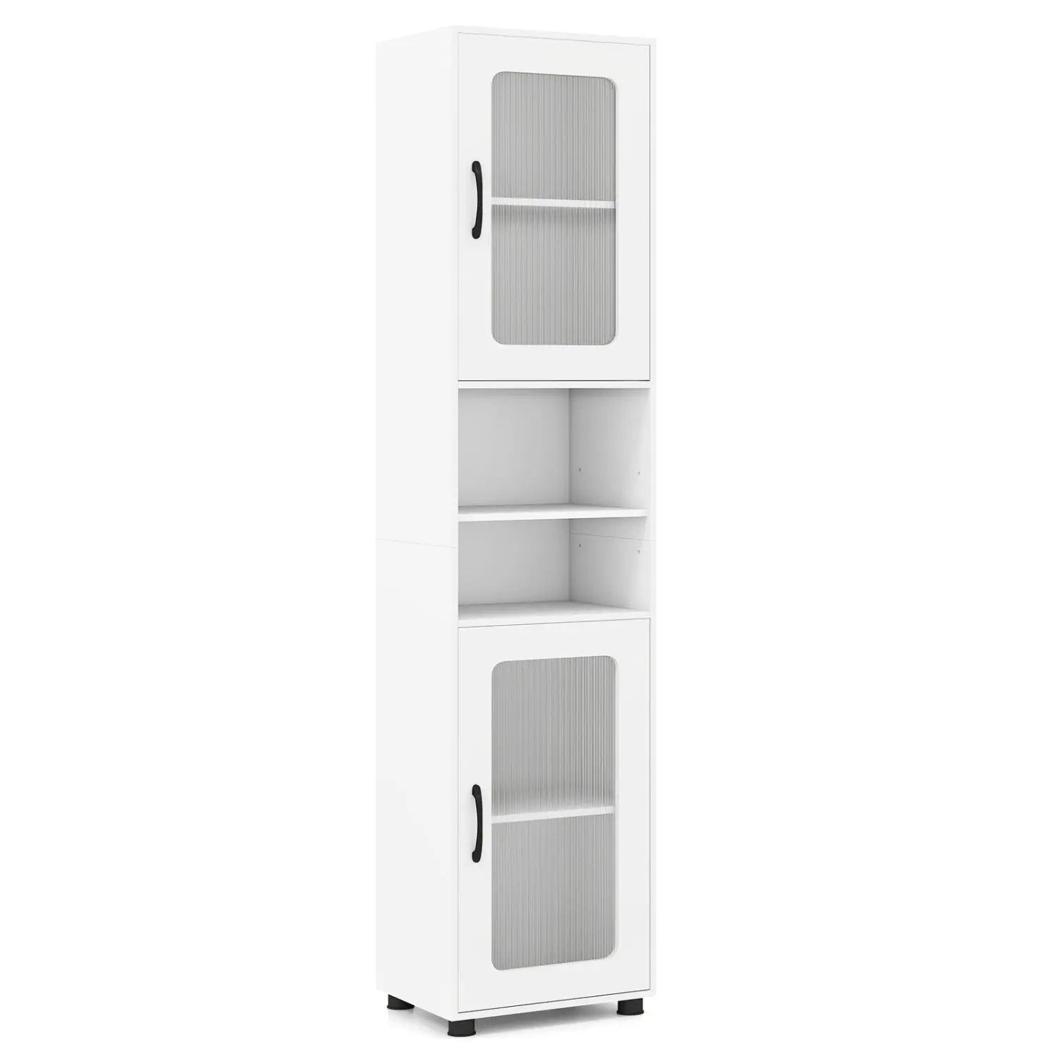Tall Bathroom Storage Cabinet 67 Inches Freestanding Storage Organizer by DirectDeals