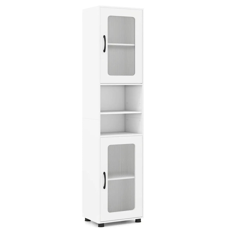 Tall Bathroom Storage Cabinet 67 Inches Freestanding Storage Organizer by DirectDeals