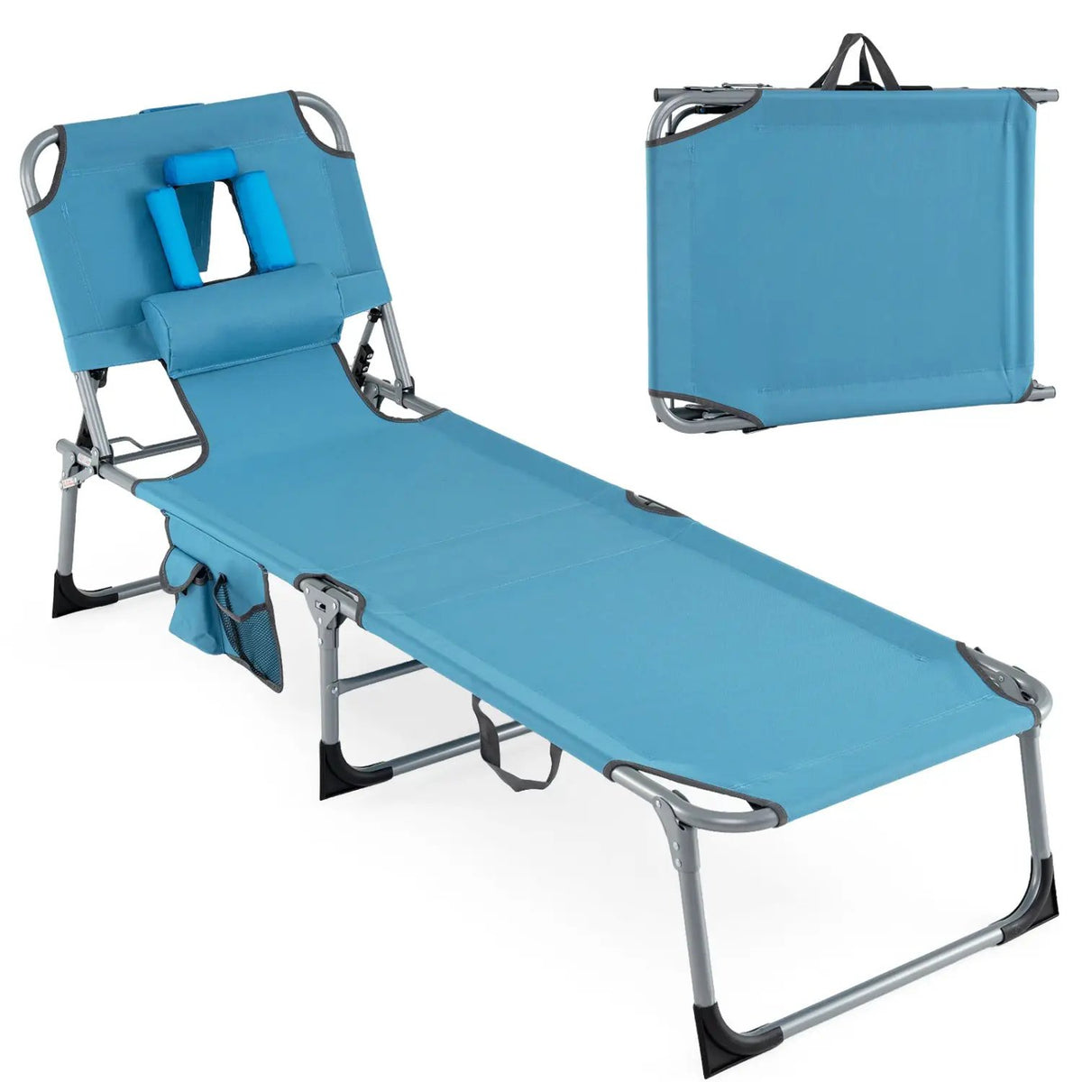 Tanning Chair with Face Arm Holes Folding Chair, photo 10 of 30