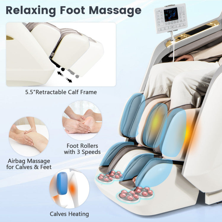 Therapy 36-New 3D Model-SL Track Massage Chair with Airbags Waist and Calves Heating Foot Rollers, photo 11 of 12