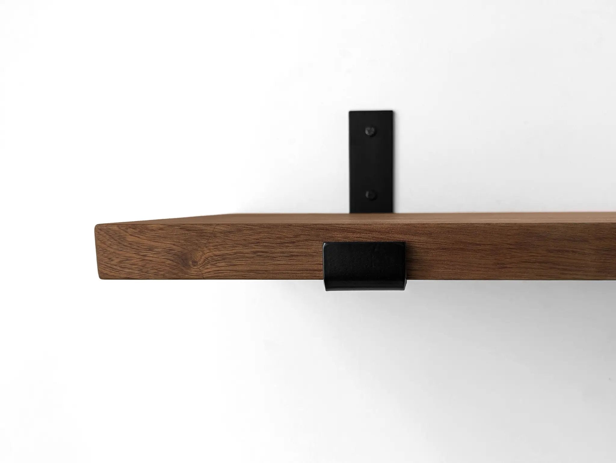 Thick Mahogany Board only (for Cascade Iron J Brackets) | Brackets fulfilled by Cascade Iron by NookWoodworking