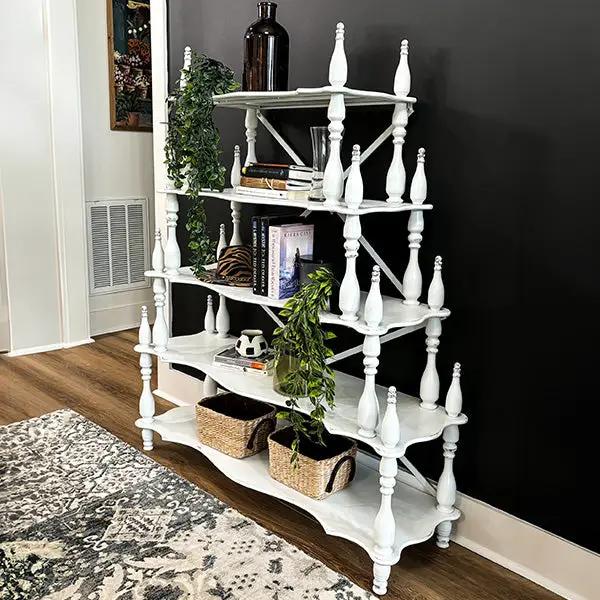 HUGE Antique Inspired French Cottage Etagere by Decor Steals