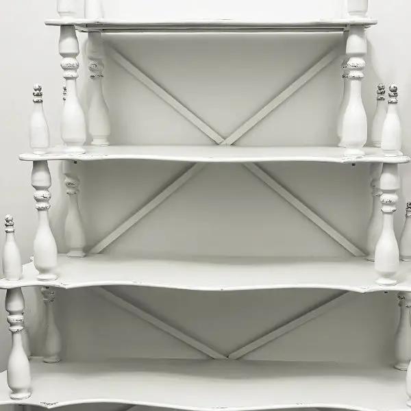 HUGE Antique Inspired French Cottage Etagere by Decor Steals