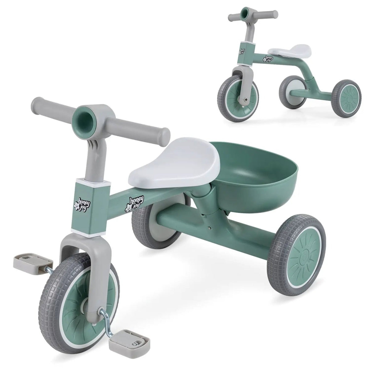 Convertible Toddler Trike with 86° Limited Steering Angle, photo 4 of 16