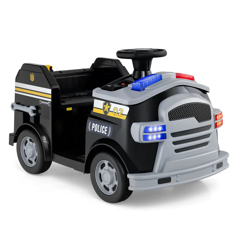 12V Toddler Fire Toy Car with Shovel and Wrench for Ages 37-95 Months by DirectDeals