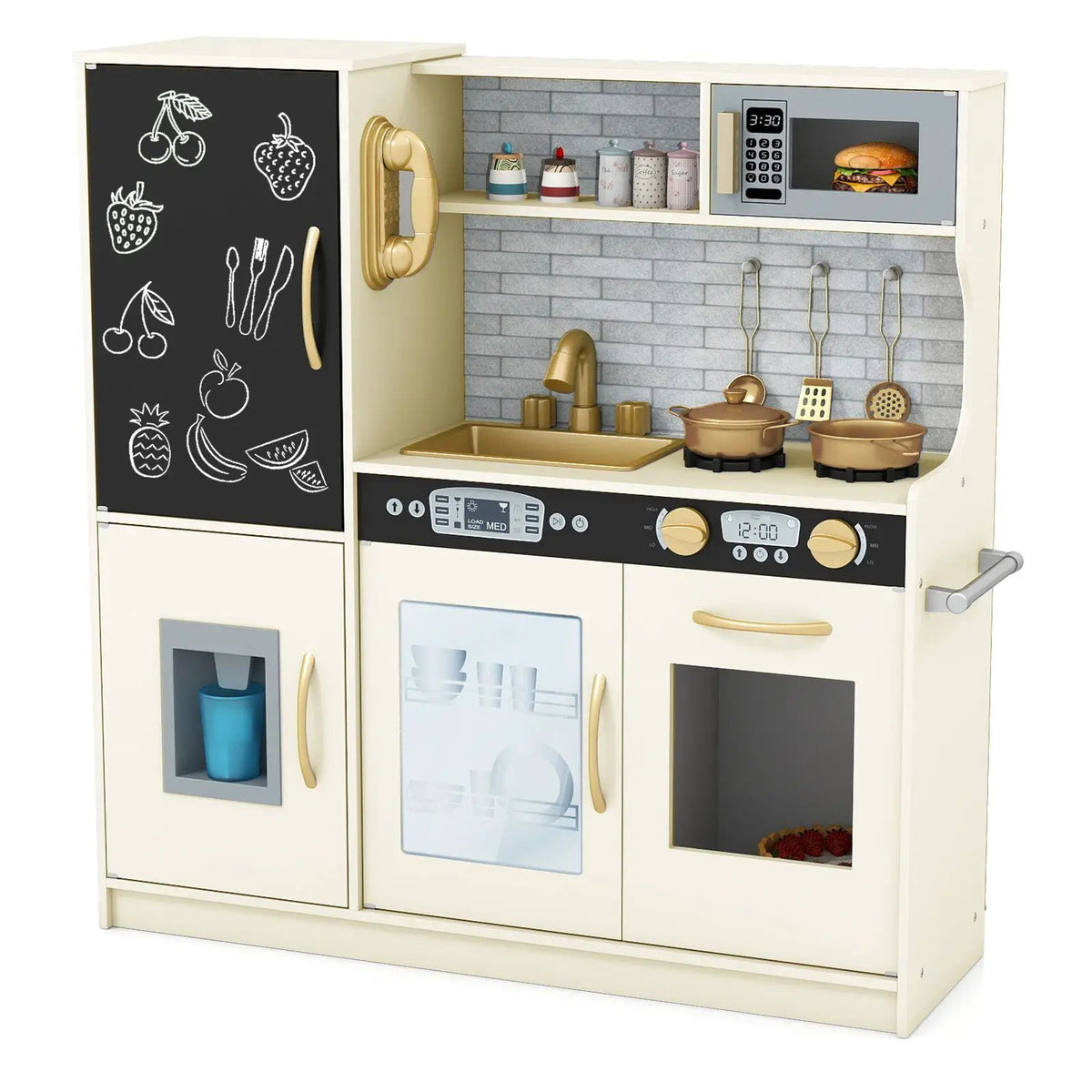 Toddler Pretend Play Kitchen for Boys and Girls 3-6 Years Old, photo 13 of 15