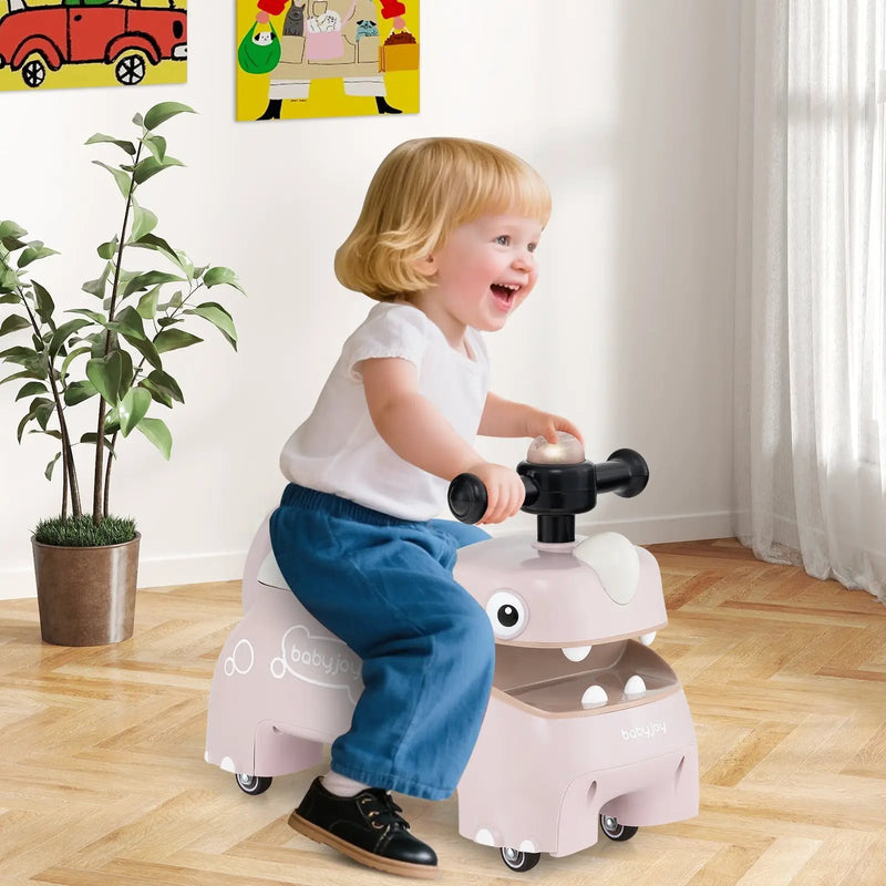 Toddler Ride on Toy Walking Sliding Car with Lights and Music by DirectDeals