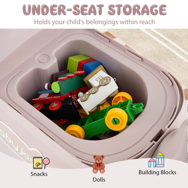 Toddler Ride on Toy Walking Sliding Car with Lights and Music by DirectDeals