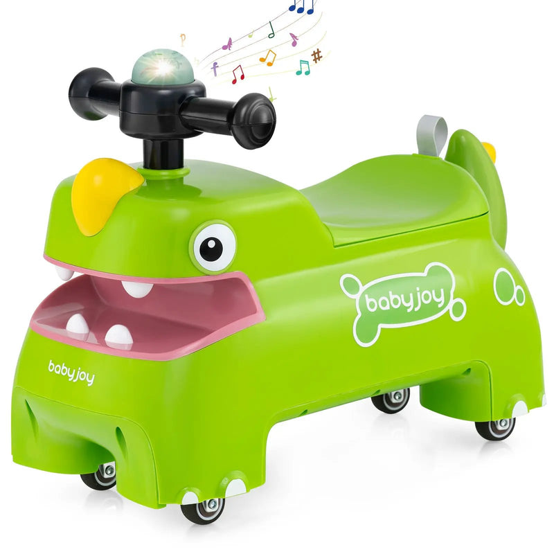 Toddler Ride on Toy Walking Sliding Car with Lights and Music by DirectDeals