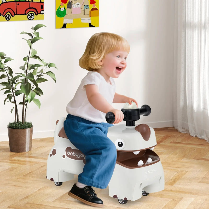 Toddler Ride on Toy Walking Sliding Car with Lights and Music by DirectDeals