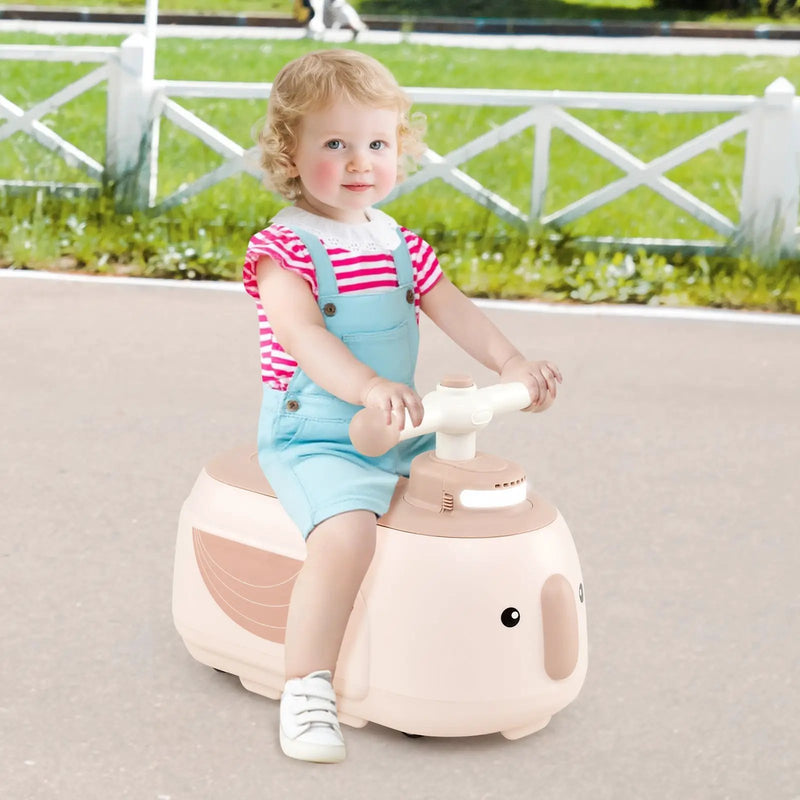 Toddler Ride on Toy with Trailer and Light Music by DirectDeals