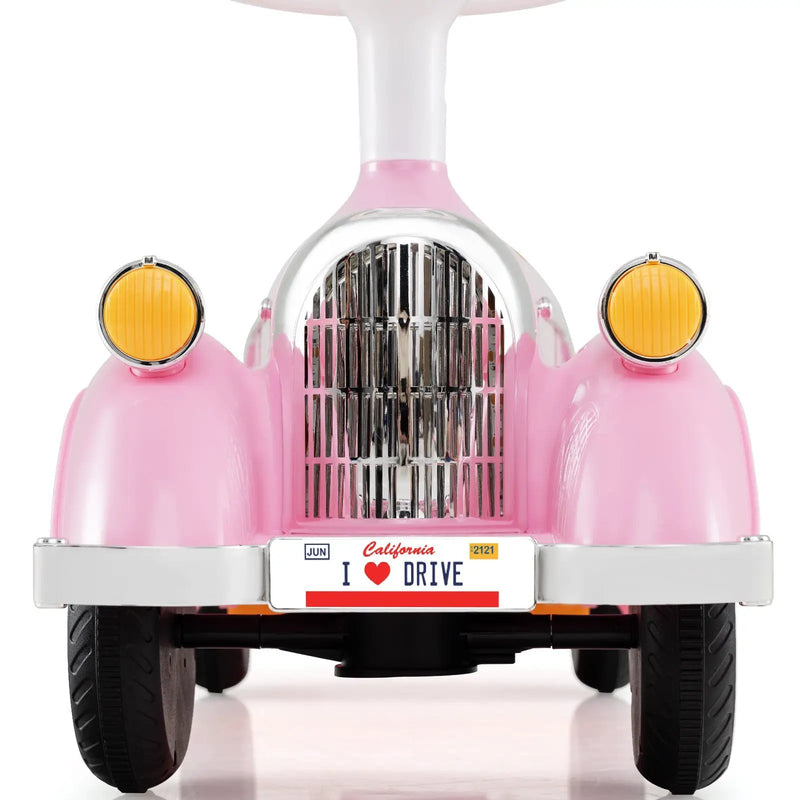 Toddler Ride on Toy Classic Sliding Car with Horn and LED Headlight by DirectDeals