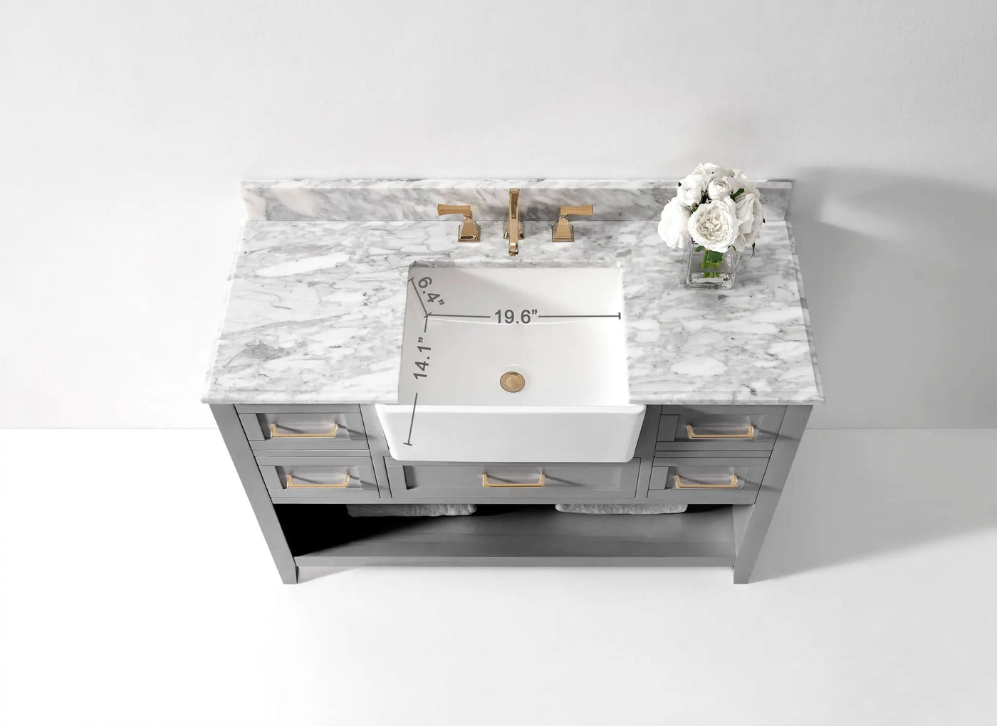 Hayley 48" Bath Vanity Set by Ancerre Designs