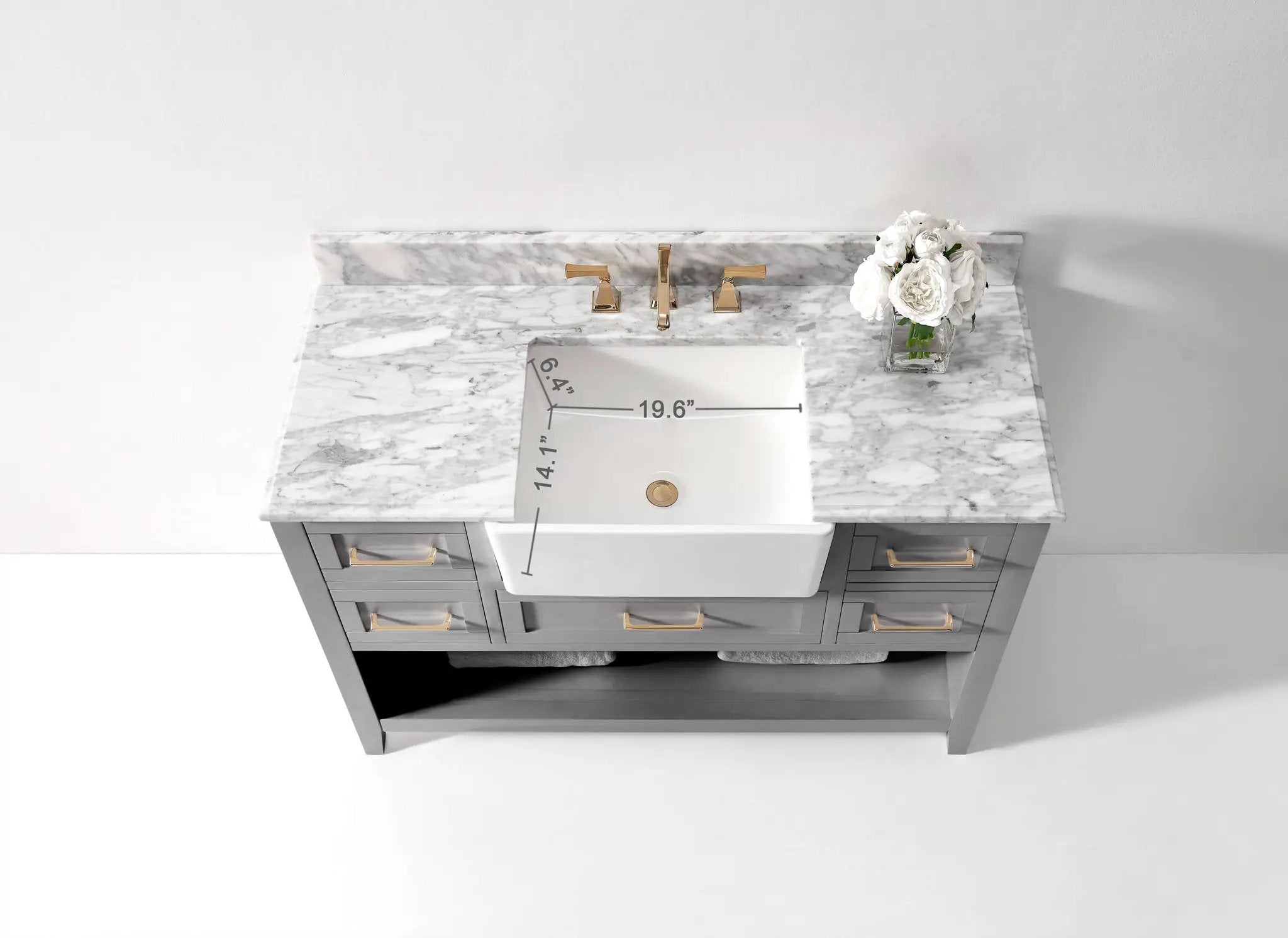 Hayley 48" Bath Vanity Set by Ancerre Designs