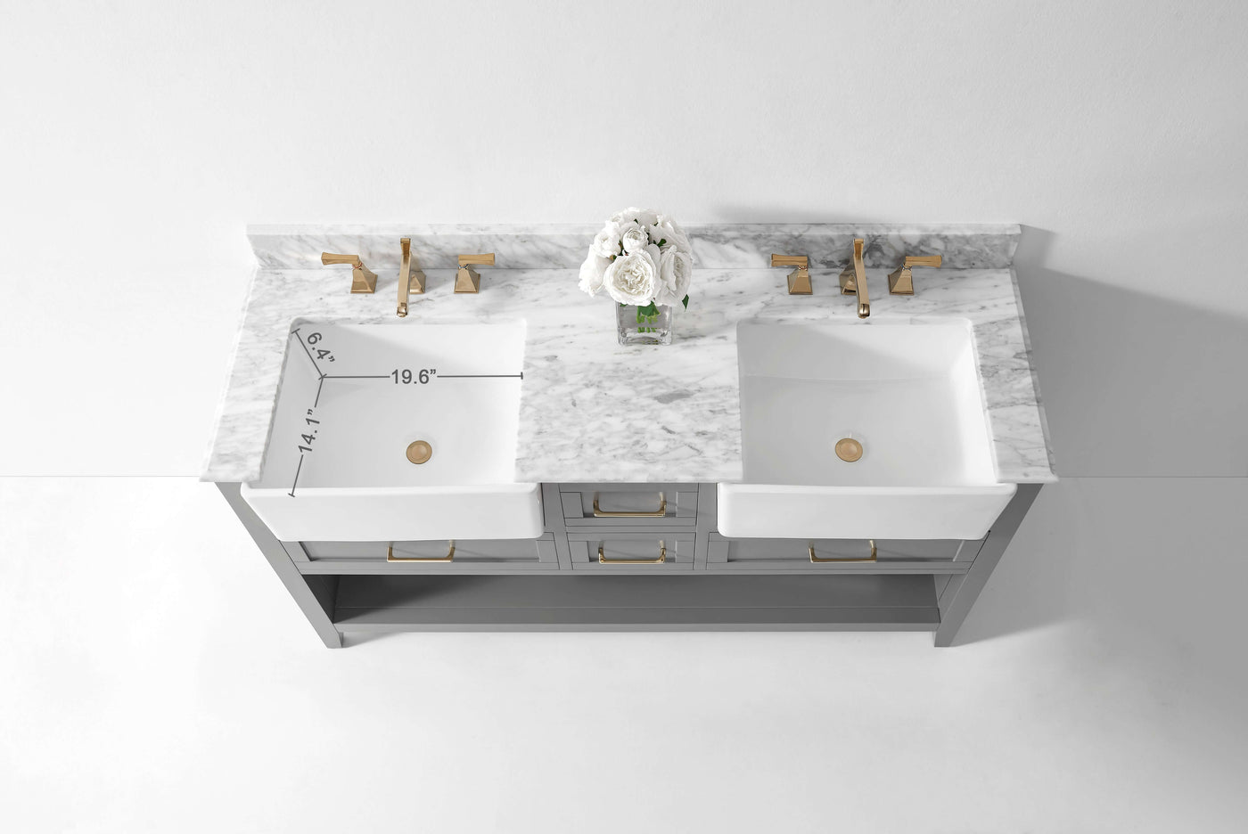Hayley 60" Bath Vanity Set by Ancerre Designs