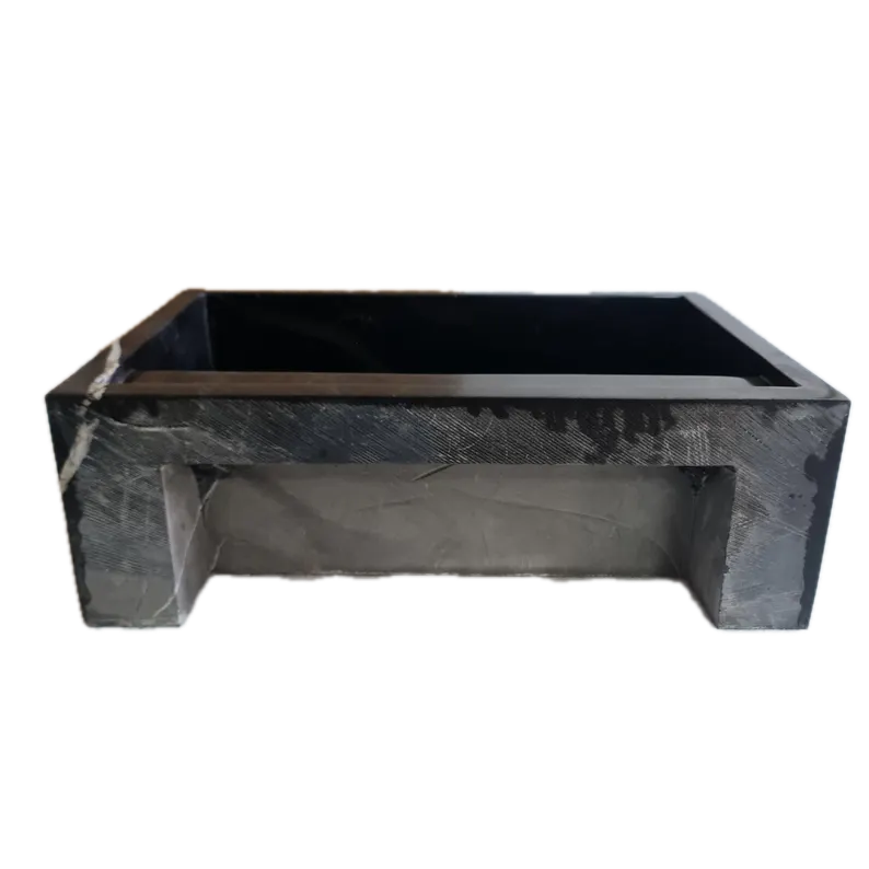 Toros Black Marble Wall-Mount Bathroom Vanity Sink Fluted (W)16" (L)24" (H)7" by GobekDesign