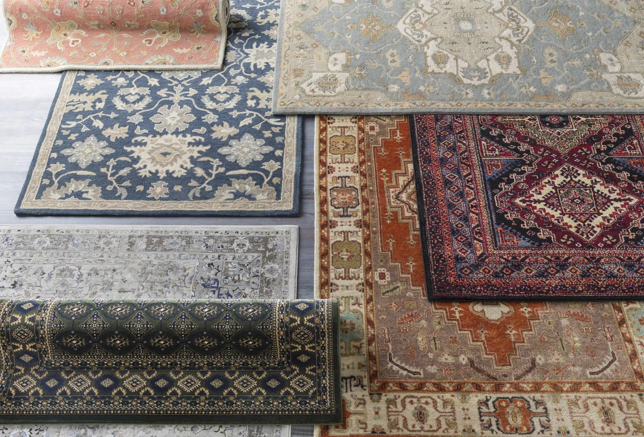 Broomfield Gray 1144 Wool Area Rug by Boutique Rugs