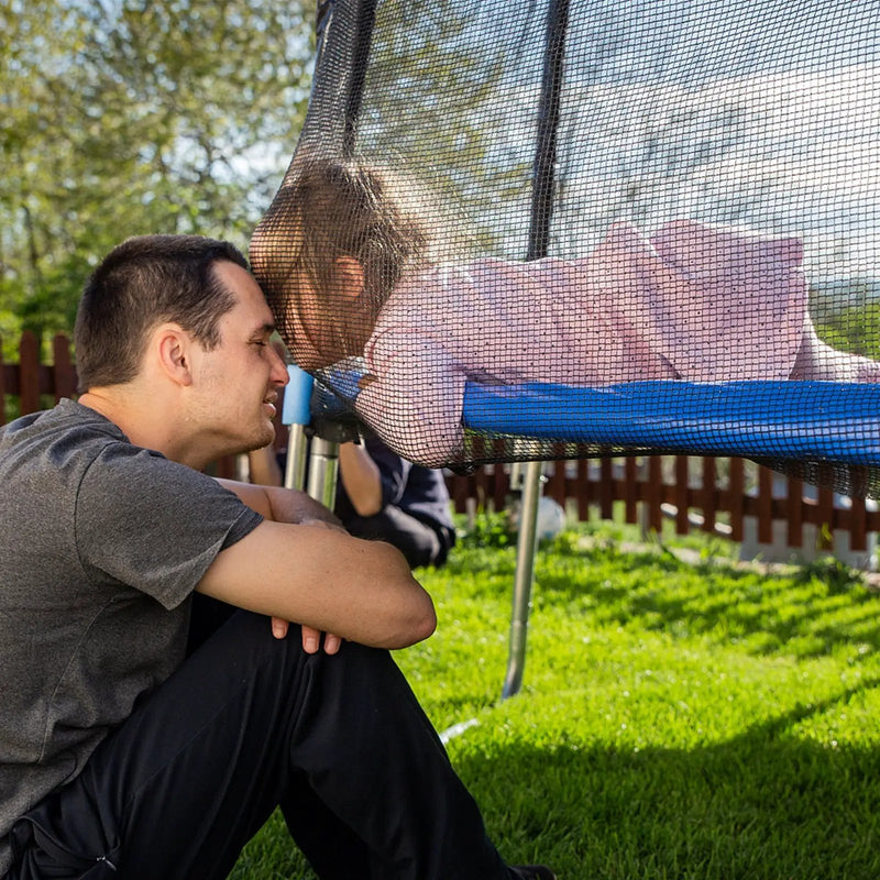 Trampoline Replacement Protection Enclosure Net with Zipper by DirectDeals