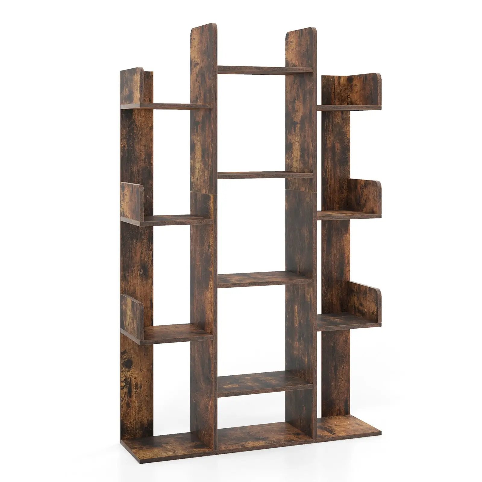 Tree-Shaped Bookshelf with 13 Compartments by DirectDeals