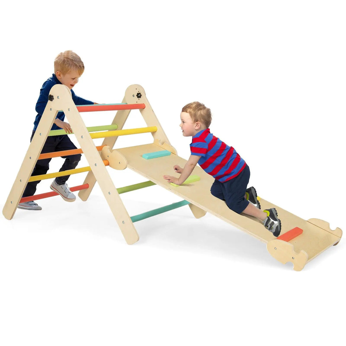 3-in-1 Climbing Set Foldable and Adjustable Kids Triangle Set, photo 3 of 9