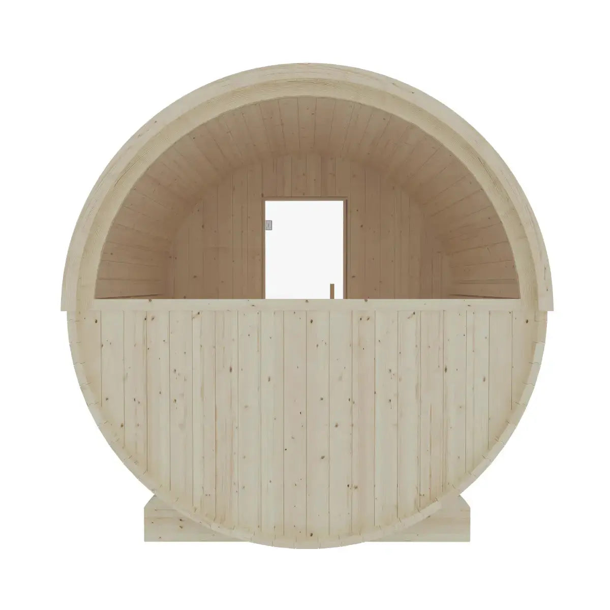 Turku Finnish Barrel Sauna with Terrace and WiFi Heater - Finnish Sauna Builders by Finnish Sauna Builders