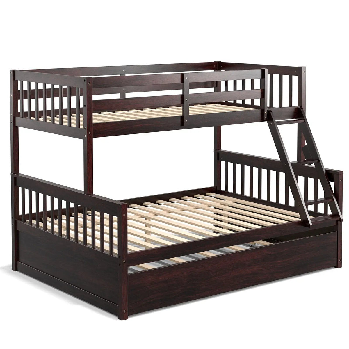 Twin Over Full Convertible Bunk Bed with Twin Trundle, photo 3 of 9