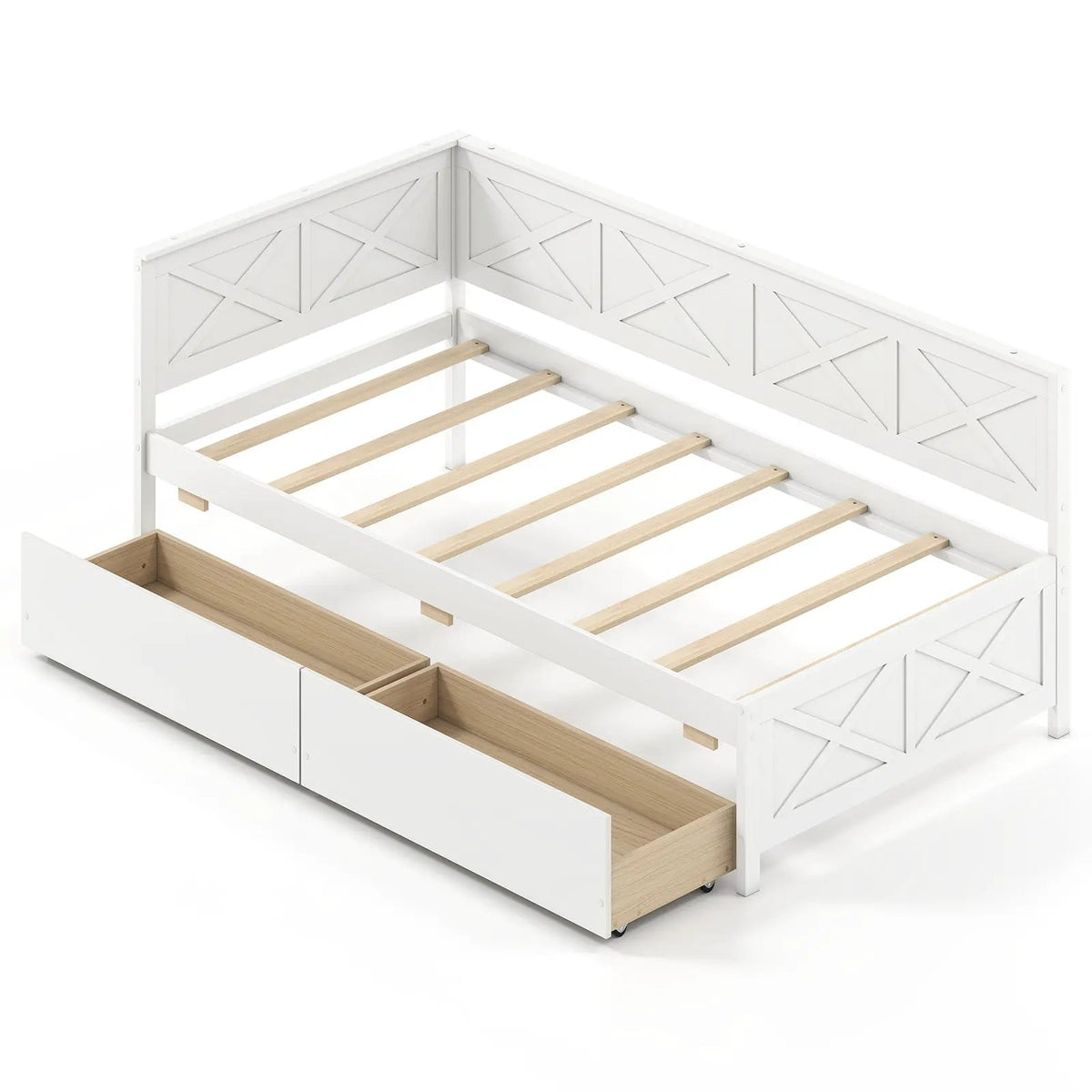 Twin Size Daybed with 2 Storage Drawers No Box Spring Needed, photo 9 of 9