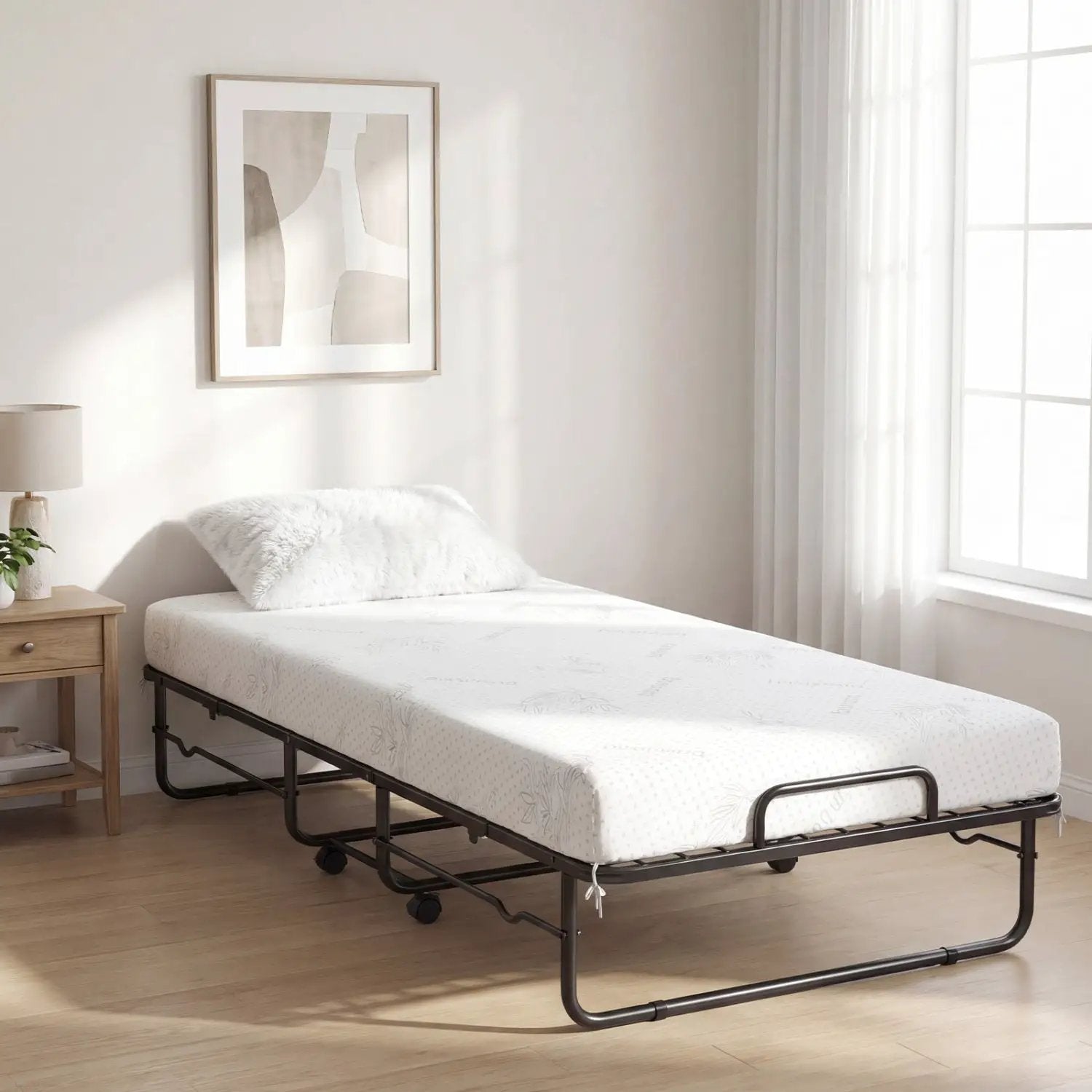 Twin Size Folding Bed with 5 by DirectDeals