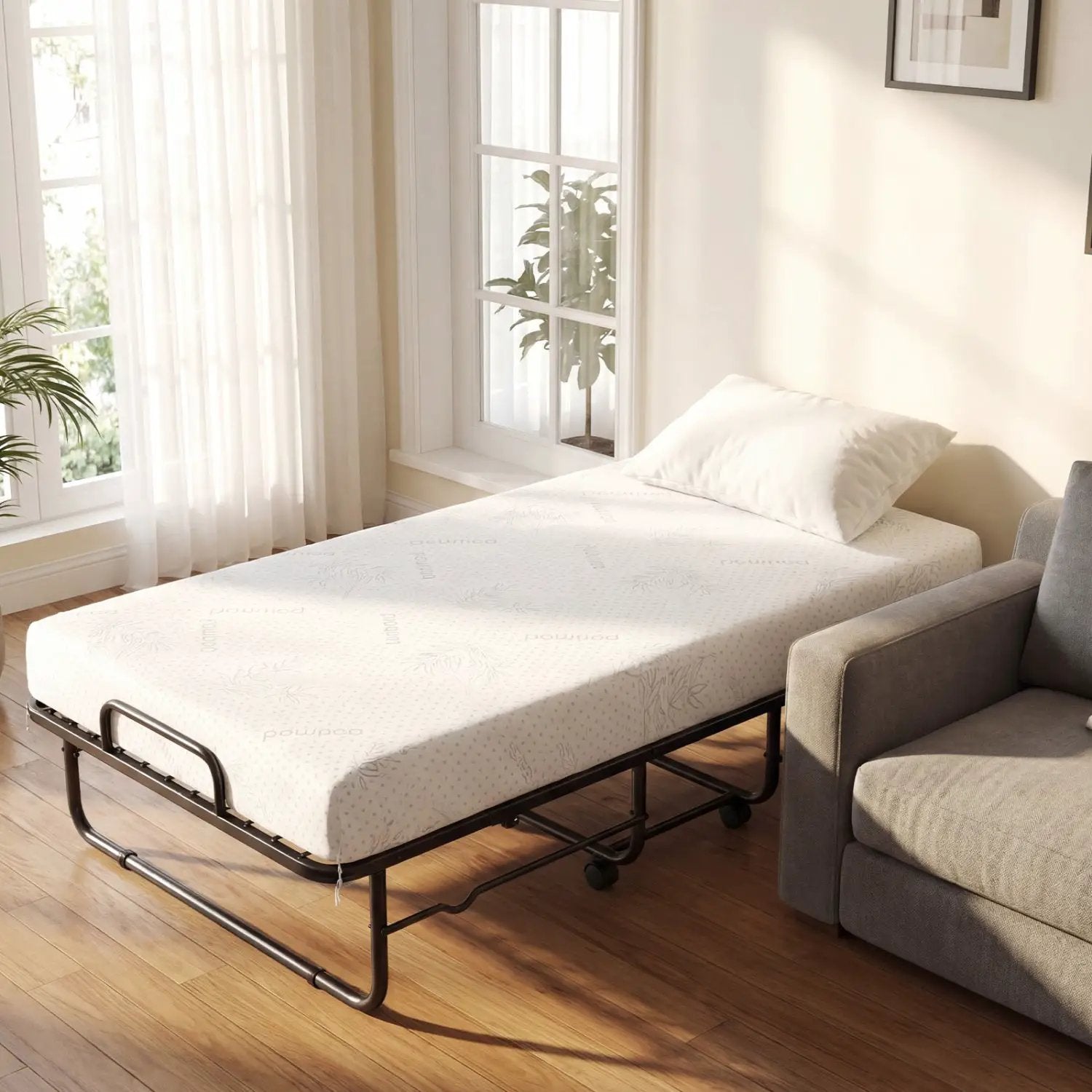 Twin Size Folding Bed with 5 by DirectDeals
