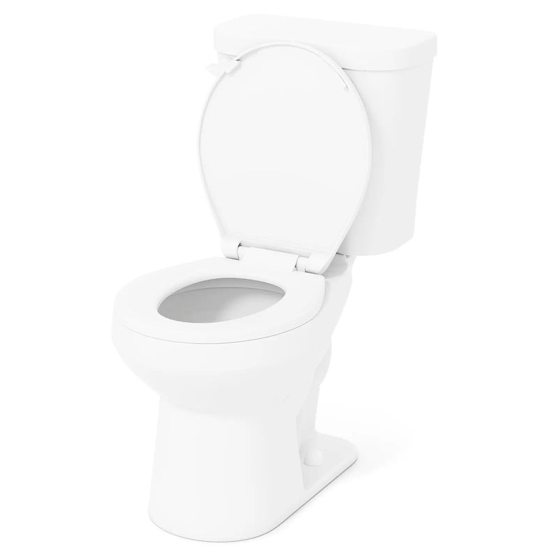 Two-Piece Round Toilet with 17.5 inch ADA Comfort Chair Height Seat by DirectDeals