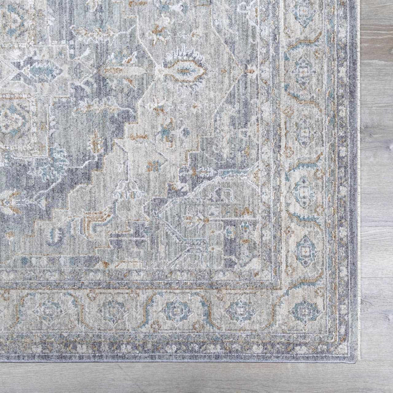 Ulubey Distressed Gray Thick Luxe Area Rug by Boutique Rugs