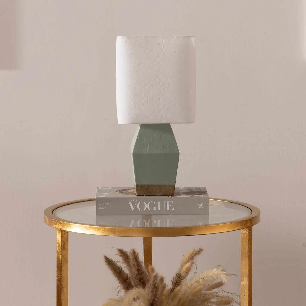 Umaganhan Aqua Ceramic Table Lamp by Boutique Rugs